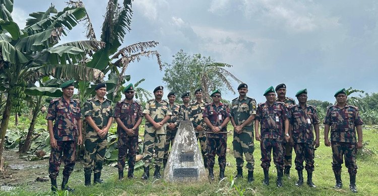 বিজিবি-বিএসএফ ব্যাটালিয়ন কমান্ডার পর্যায়ে  পতাকা বৈঠক অনুষ্ঠিত